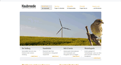 Desktop Screenshot of haubreede.info